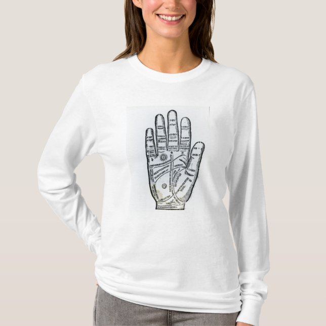 T-shirt Chiromancie (Devant)