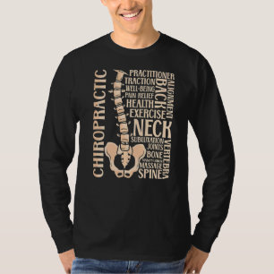 T-shirt Chiropr, citant Chiropratique Thérapeute de la col