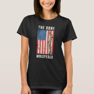 T-shirt Chiropracteur de la colonne vertébrale de l'os