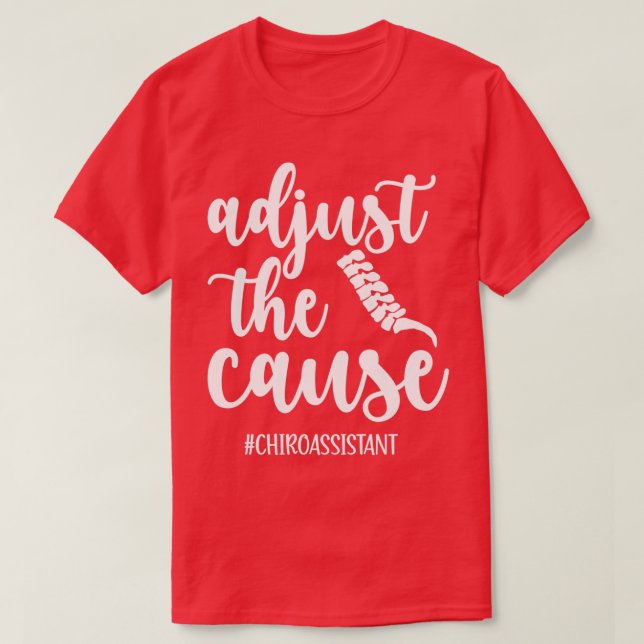T-shirt Chiropraticien Assistant Cadeau Chiropratique Assi (Design devant)