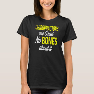 T-shirt Chiropratique Traitement de la colonne vertébrale