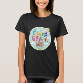 T-shirt Chirp Cheer : Joyful Singer Bird Tee"