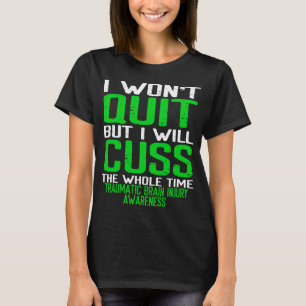 T-shirt Chirurgie à ruban vert Blessure cérébrale traum