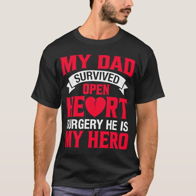 T-shirt Chirurgie cardiaque ouverte Chirurgie cardiaque du (Devant)