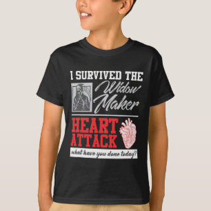T-shirt Chirurgie cardiaque ouverte Survivor Veuve Maker C