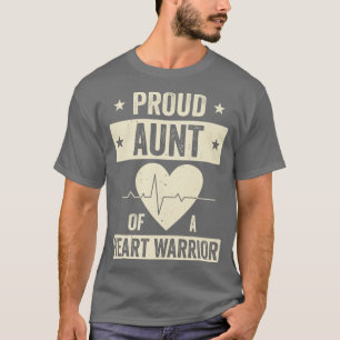 T-shirt Chirurgie cardiaque ouverte Tante d'un coeur