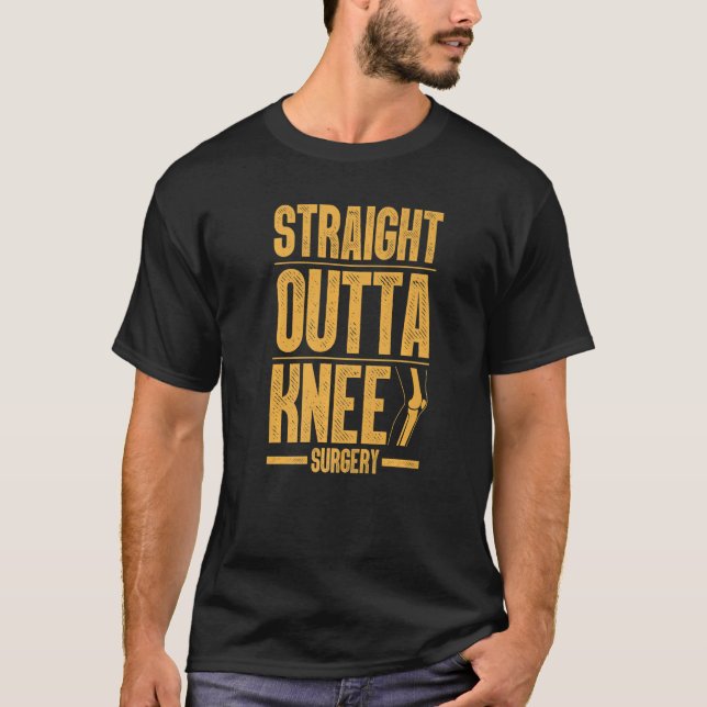 T-shirt Chirurgie cool Du Genou Pour Hommes Femmes Remplac (Devant)