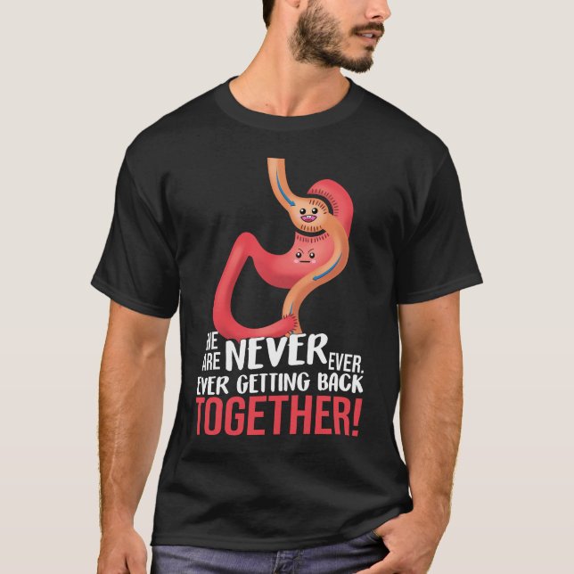 T-shirt Chirurgie De Bypass gastrique Chemise Mignonne Est (Devant)
