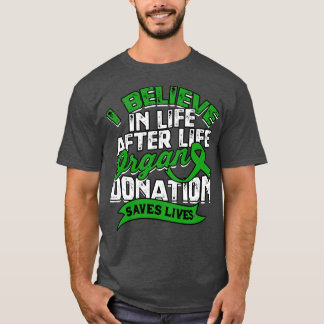 T-shirt Chirurgie de don d'organes de vie Donateur de rein