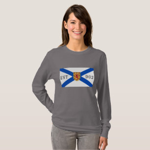 T-shirt Chirurgie de la Nouvelle-Écosse drapeau 902 modifi