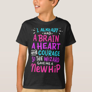 T-shirt Chirurgie de remplacement de la hanche en titane H