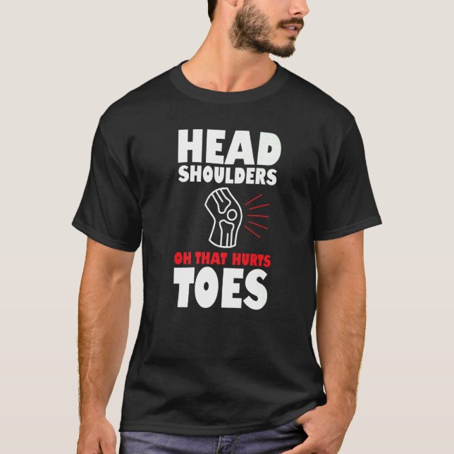 T-shirt Chirurgie de remplacement du genou pour hommes Gue (Devant)