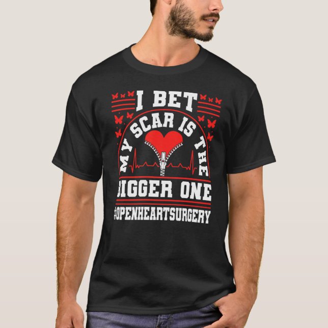 T-shirt Chirurgie du coeur ouvert Contourner la conscience (Devant)