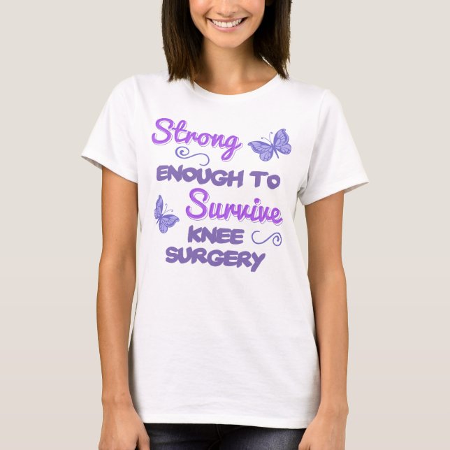 T-shirt Chirurgie du genou pour femmes (Devant)