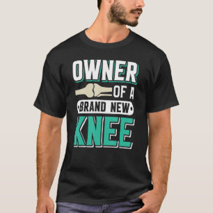 T-shirt Chirurgie du genou Survivant Bionic Knee Club Knee