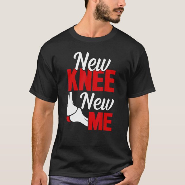 T-shirt Chirurgie du genou Survivant Nouveau Knee Bionic C (Devant)