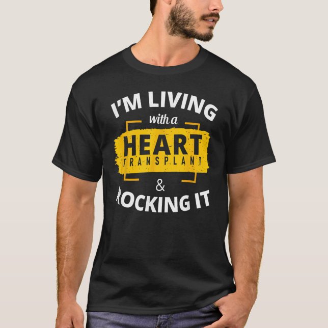 T-shirt Chirurgie du survivant de greffe cardiaque (Devant)