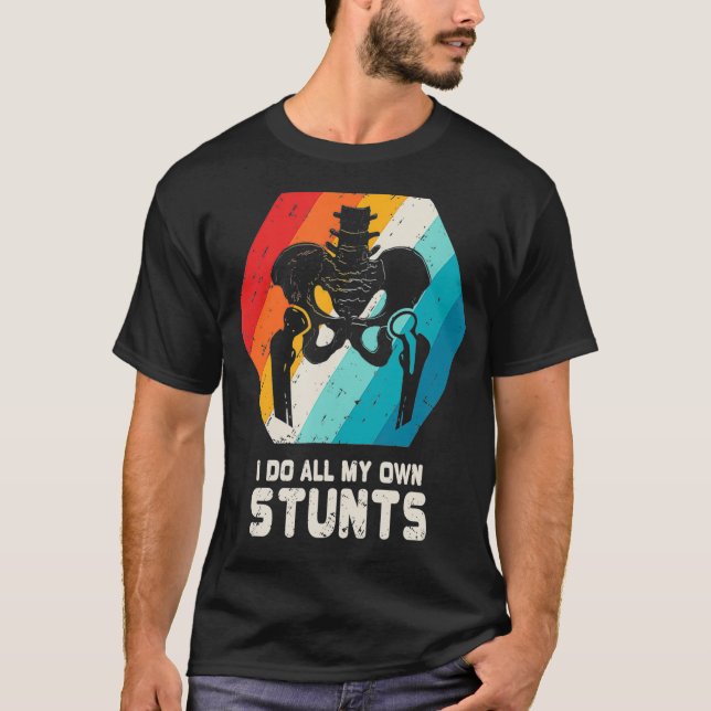 T-shirt Chirurgie Hip Broyée Remplacement Hip Chirurgie Dr (Devant)