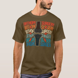 T-shirt Chirurgie orthopédique rétro Orthopédie Docteur Or