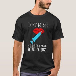T-shirt Chirurgie plastique Botox et infirmière en injecti