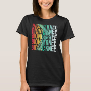T-shirt Chirurgie rétro bionique du genou Survivants de re