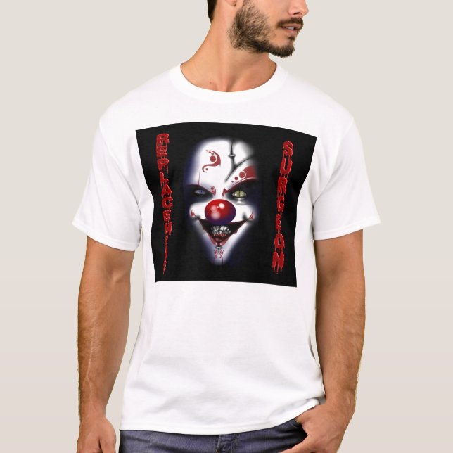 T-shirt Chirurgien de remplacement - Clown malin (Devant)