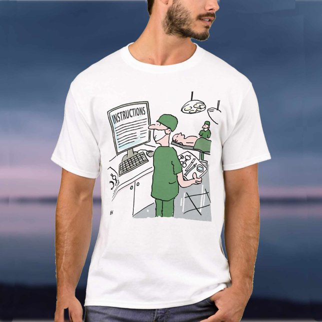 T-shirt Chirurgien en salle d'opération (Créateur téléchargé)