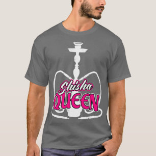 T-shirt Chisha Water Pipe Hookah Amateurs Dames