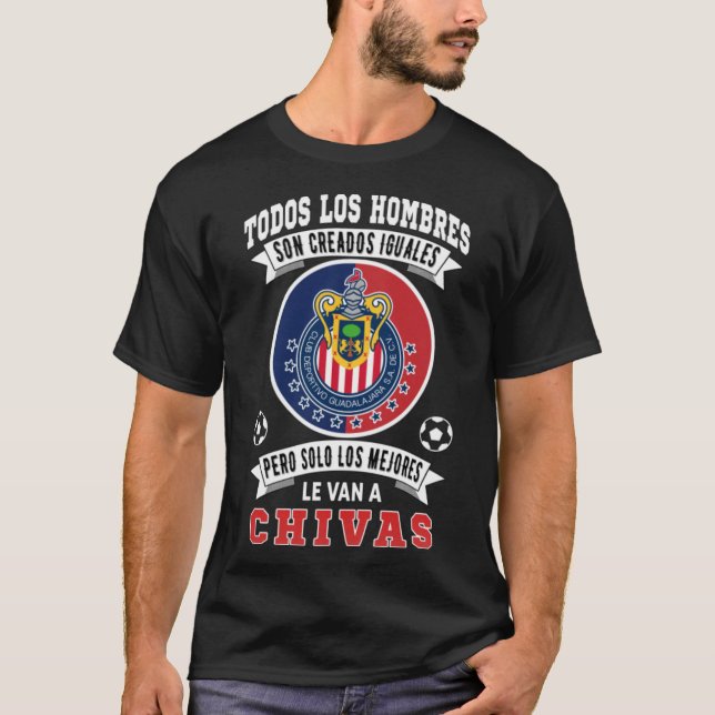 T-shirt Chivas de Guadalajara los Mejores le van a Chivas (Devant)