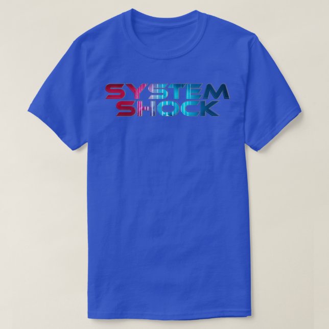 T-SHIRT CHOC SYSTÈME (Design devant)