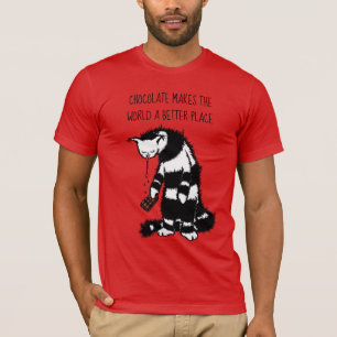 T-shirt Chocolat amusant Amateur de chocolat