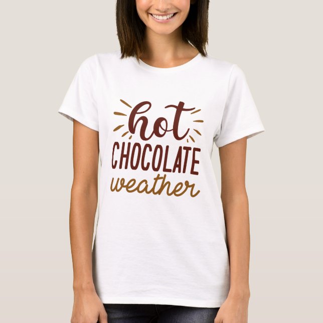 T-shirt Chocolat chaud (Devant)