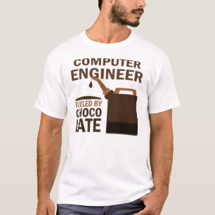 T-shirt Chocolat (drôle) d'ingénieur informaticien