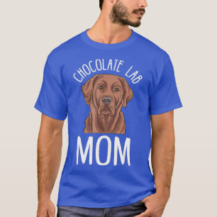 T-shirt Chocolat Labrador Maman Cadeaux Chocolat Lab Maman