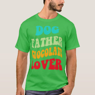 T-shirt Chocolat père chien Aîné III
