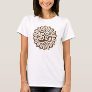 T-shirt Chocolat vintage OM