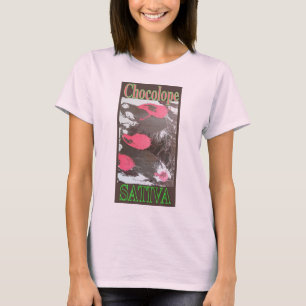 T-SHIRT CHOCOLOPE SATIVA