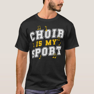 T-shirt Choir est Myportingingport amis musicaux