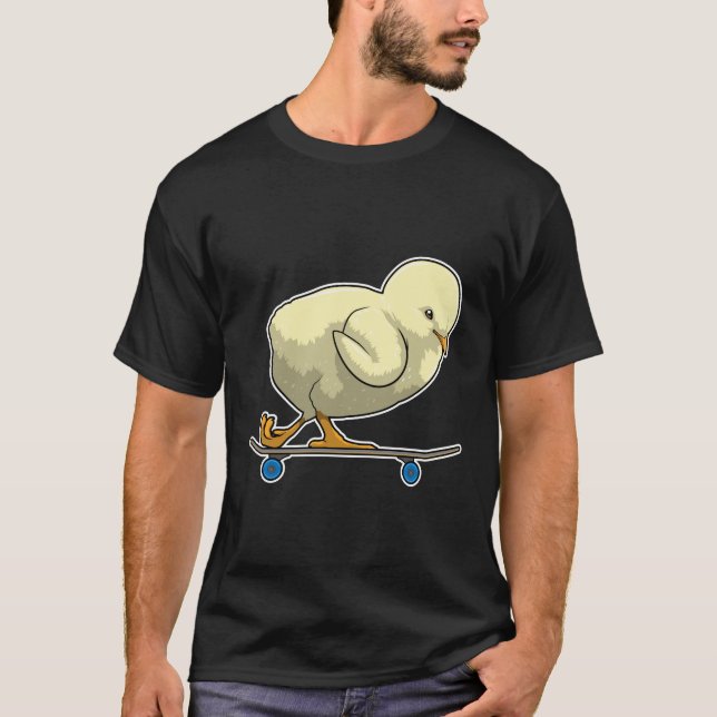 T-shirt Choisir comme patineur avec skateboard (Devant)