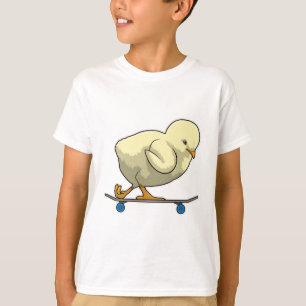 T-shirt Choisir comme patineur avec skateboard