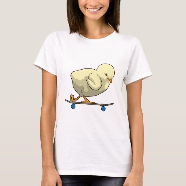 T-shirt Choisir comme patineur avec skateboard (Devant)