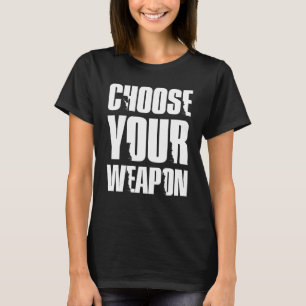 T-shirt Choisir Votre Arme Costume D'Échecs Chess Chess Ap