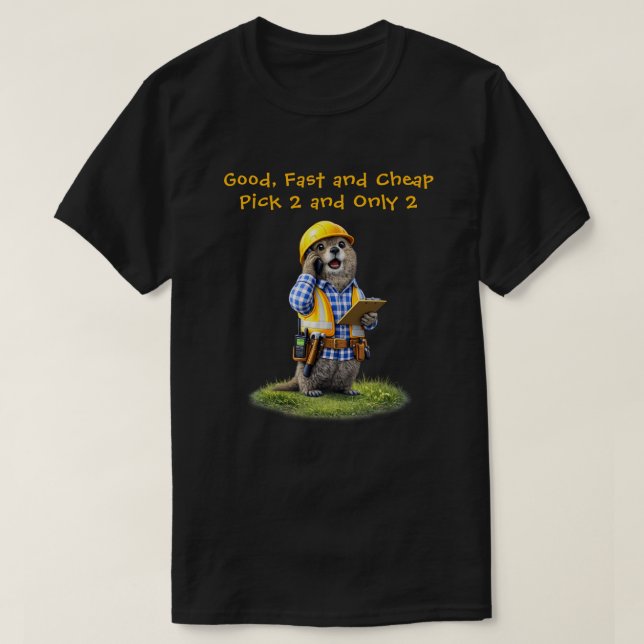 T-shirt "Choisissez 2" (Design devant)