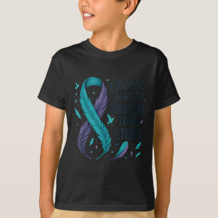 T-shirt Choisissez de continuer à écrire votre histoire Ci