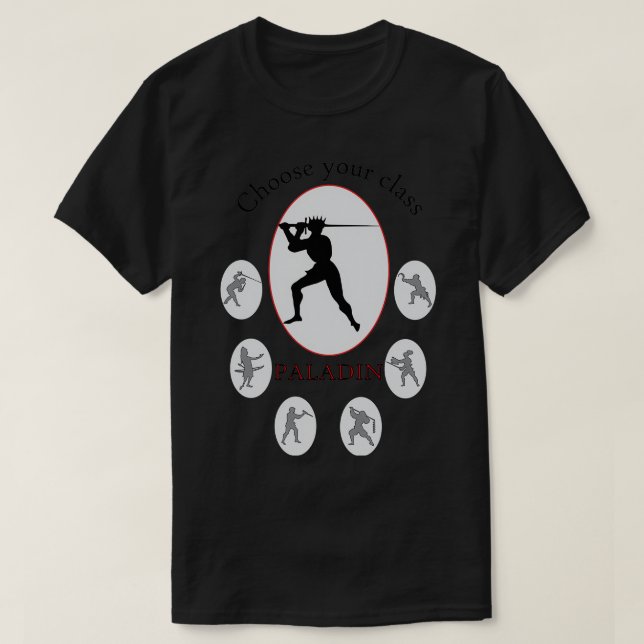 T-shirt Choisissez HEMA Paladin (Design devant)