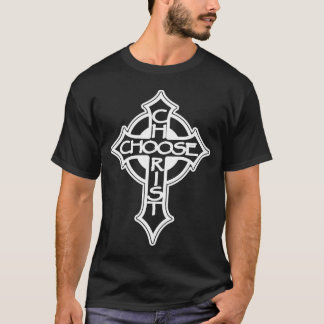 T-shirt Choisissez le noir du Christ