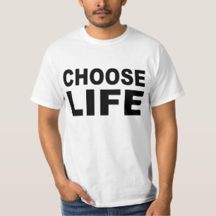 T-shirt Choisissez les années '80 de la vie