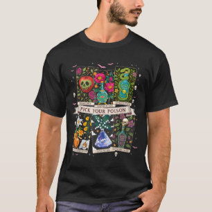 T-shirt Choisissez Vos Poisons Drôle Buvez-Moi Potions Joy