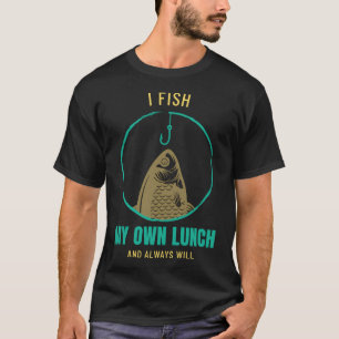 T-shirt Choisissez Votre Arme Leurres de Pêche Citation 03