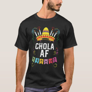 T-shirt Chola AF Mexicaine American Pride Amérique latine